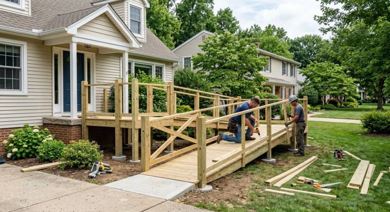 Residential Ramp Installation in Kansas City, KS