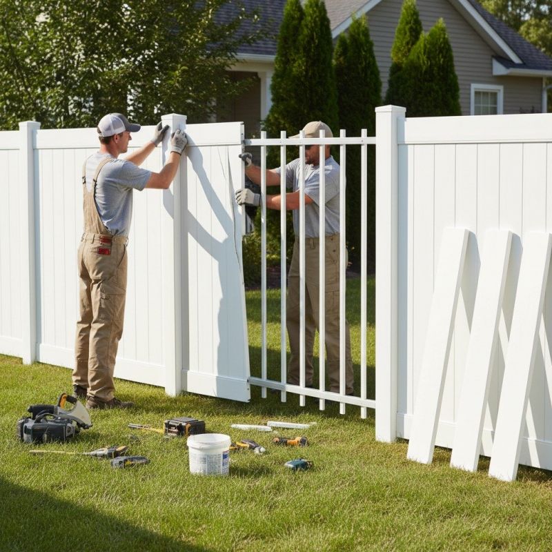 Yard Fence Repair