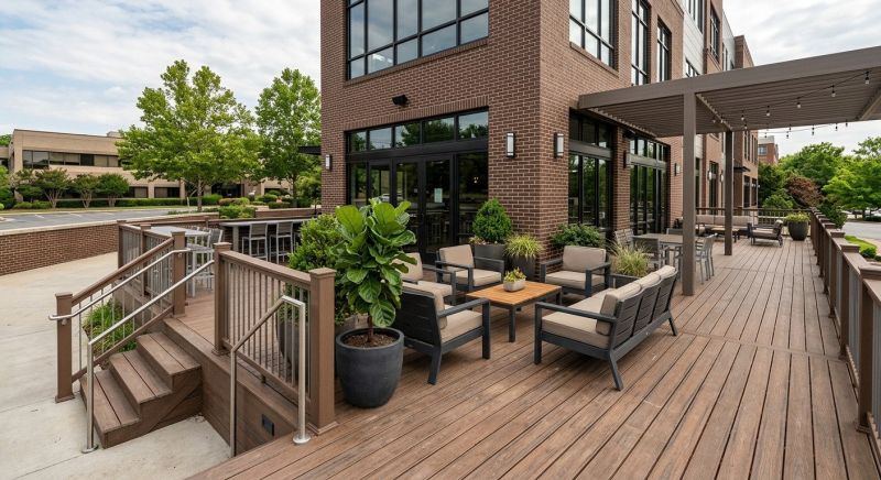 Cedar Deck Installation in Worcester, MA