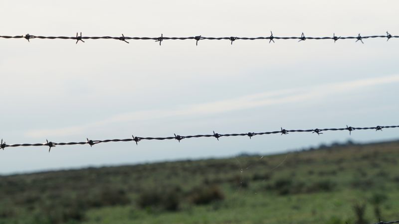 Barbed Wire Fence